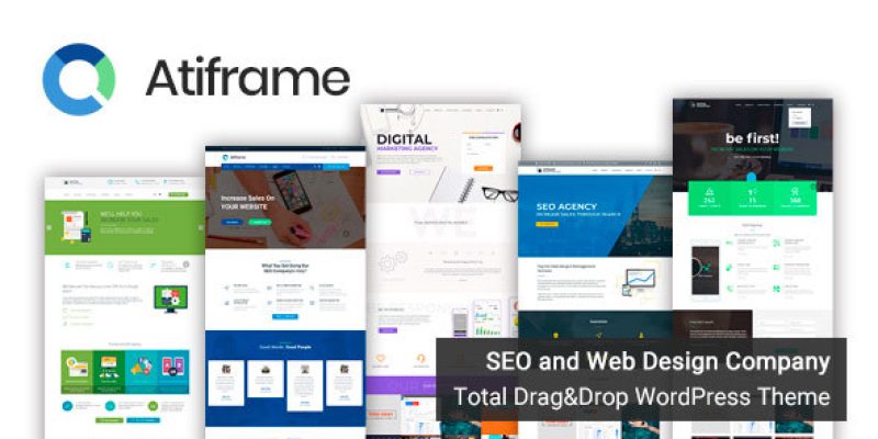 Atiframe – SEO and Web Design Company WordPress Theme