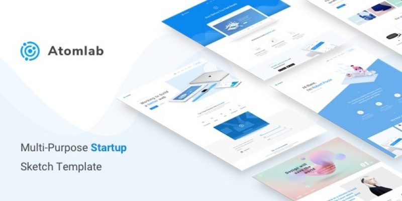 Atomlab – Multi-Purpose Startup Sketch Template