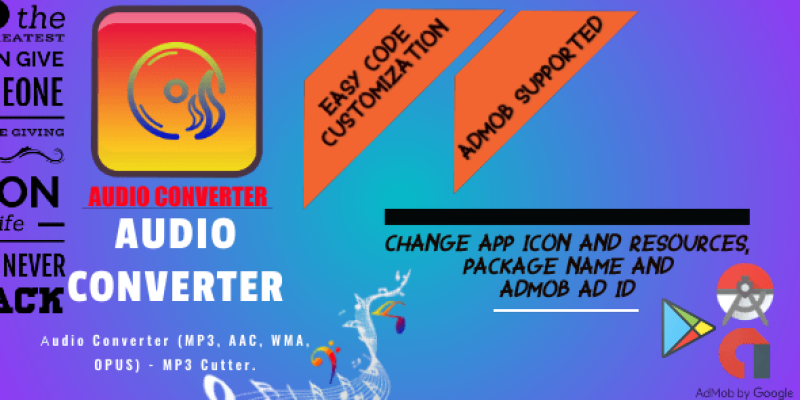 Audio Converter – All formats (MP3, AAC, WMA)