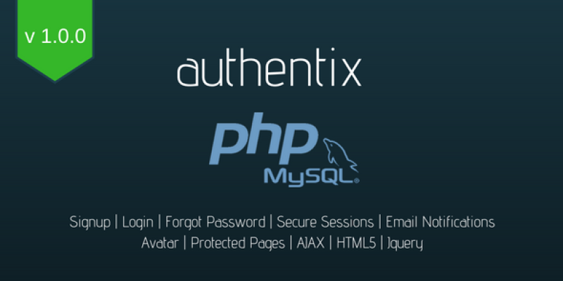 Authentix – Ready to Integrate User System