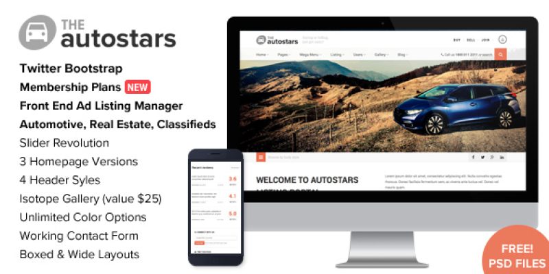 Auto Stars – Car Dealership and Listings WP Theme