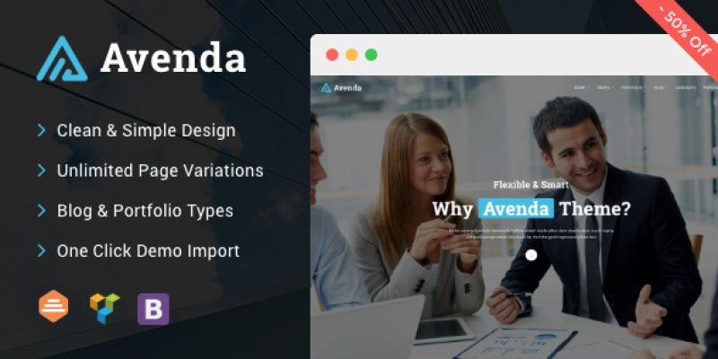 Avenda – Multi-Purpose Business WordPress Theme