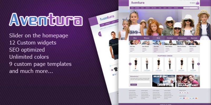 Aventura HTML Theme