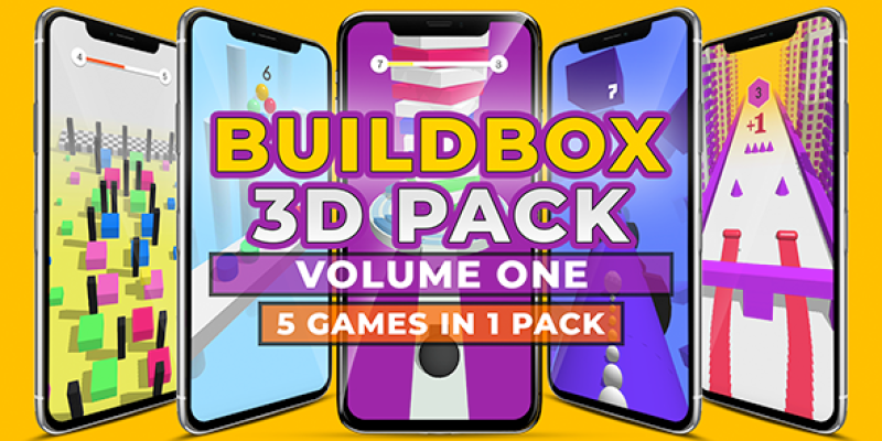 BUILDBOX 3D PACK – 5 in 1 – Volume One