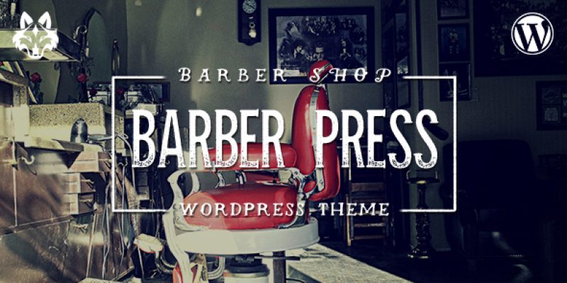 BarberPress – Salon WordPress Theme
