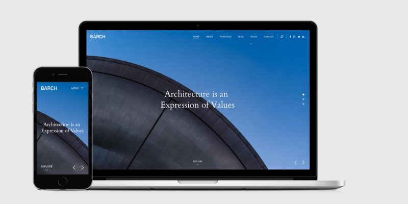 Barch – Architecture Portfolio WordPress Theme