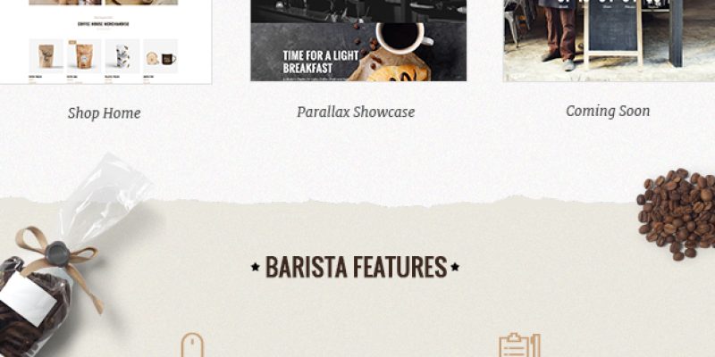 Barista – Modern Theme for Cafes, Coffee Shops and Bars