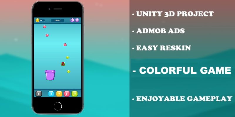 Basket Colorful – (Unity – Admob)