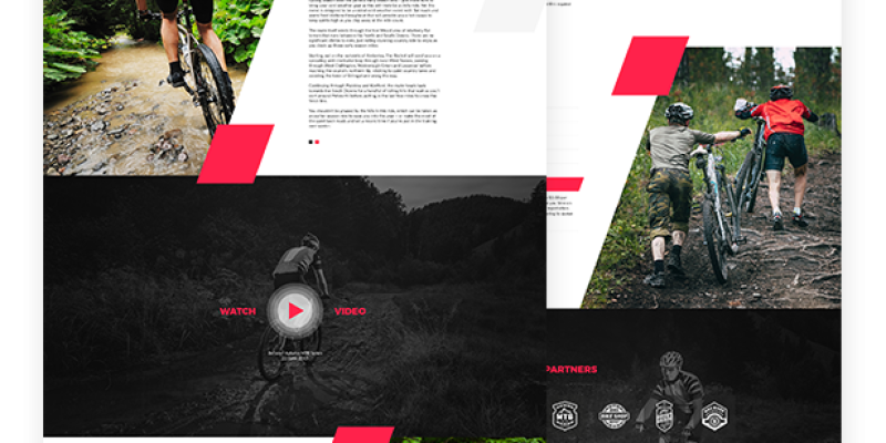 BeFaster – Pro Cycling Mountain Bike Event / Race / Competition Muse Template