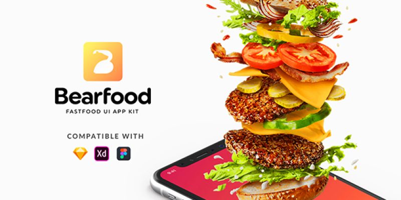Bearfood – Fast-food app kit