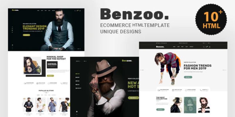 Benzoo – Ecommerce HTML5 Template