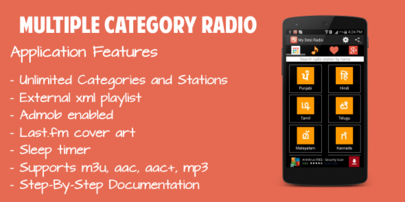 Best Multiple Category Radio App