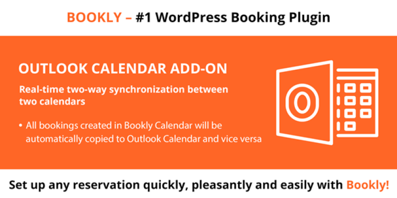 Bookly Outlook Calendar (Add-on)