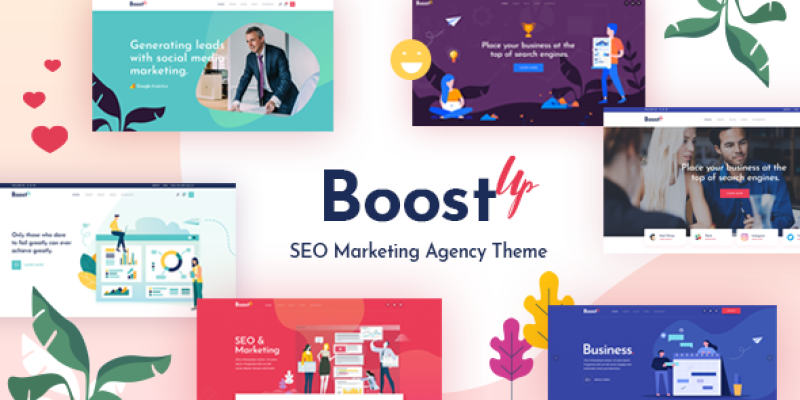 BoostUp – SEO Marketing Agency Theme
