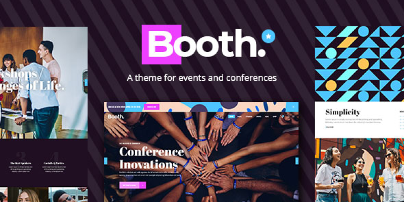 Booth – Event and Conference Theme