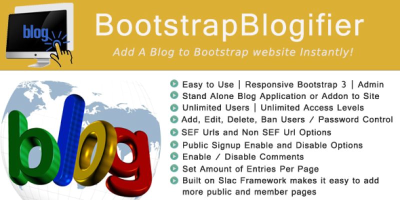 Bootstrap Blogifier