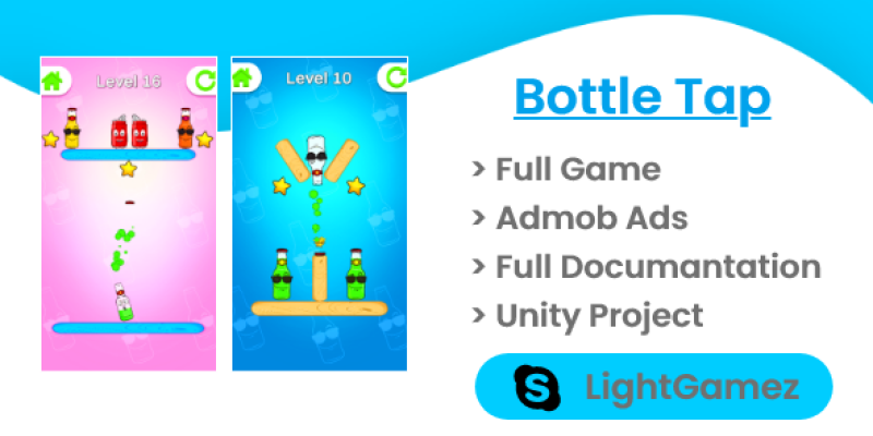 Bottle Tap – Unity Project with Admob
