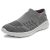 Bourge Men’s Loire-100 Grey and L.Grey Running Shoes