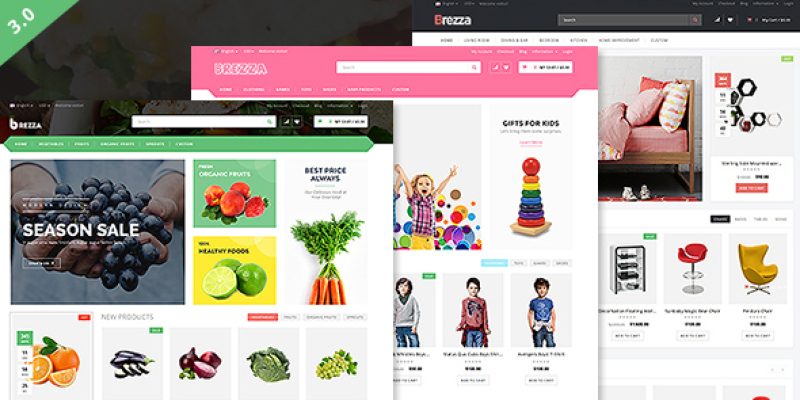 Brezza – Fruit Store Multipurpose WooCommerce WordPress Theme