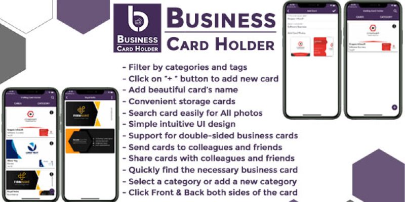 Business Card Holder IOS (Swift)