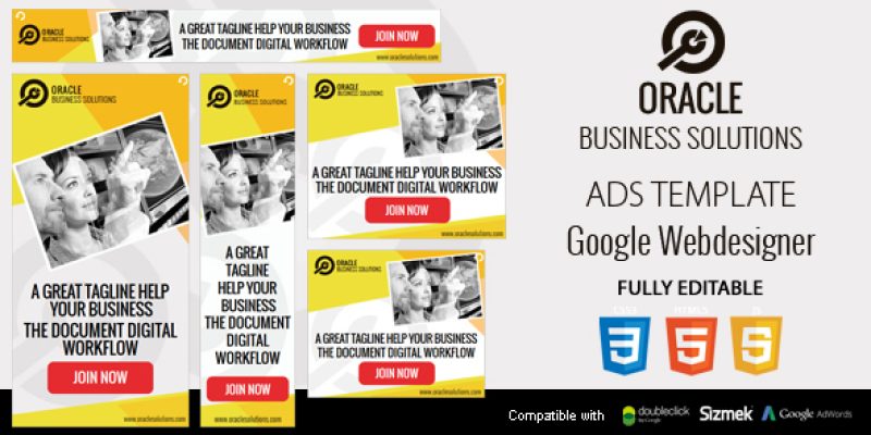 Business Solutions HTML5 Ads Template