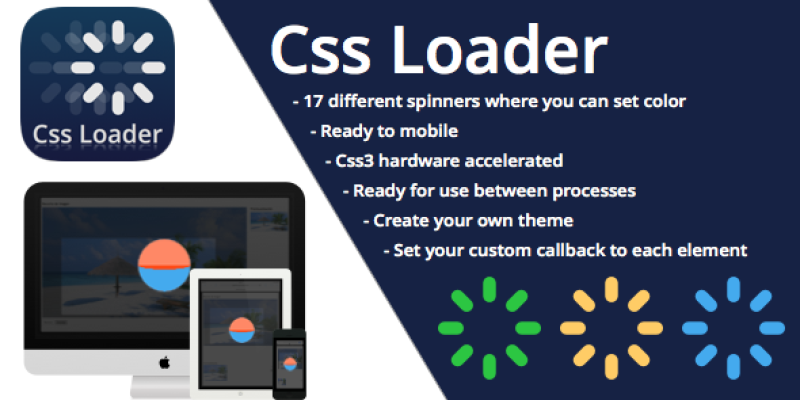 CSS3 Loader and Preloader