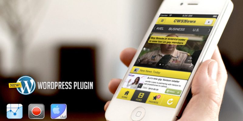 CWSNews – iPhone news app – WordPress