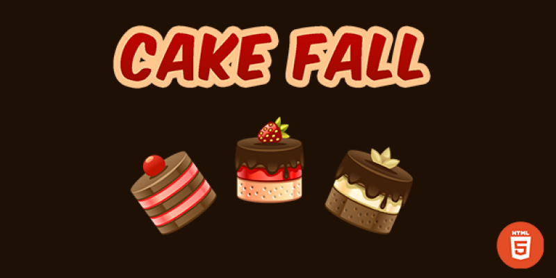 Cake Fall – HTML5 Game