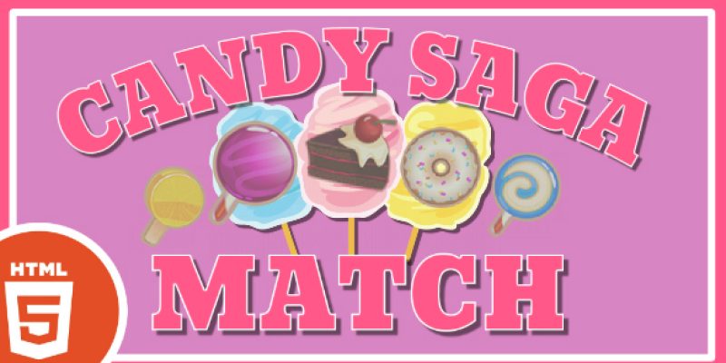 Candy Saga Match HTML5 Game – HTML5 Website