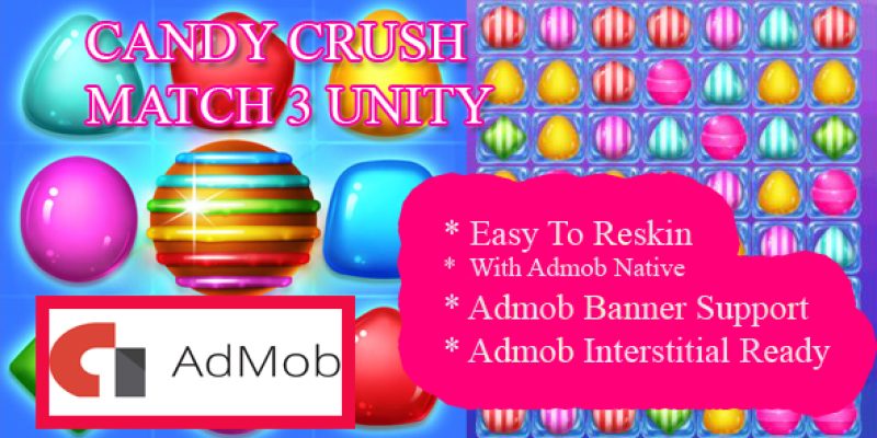 Candy blast Match 3 Unity