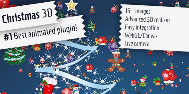 Christmas 3D – Plugin for WordPress