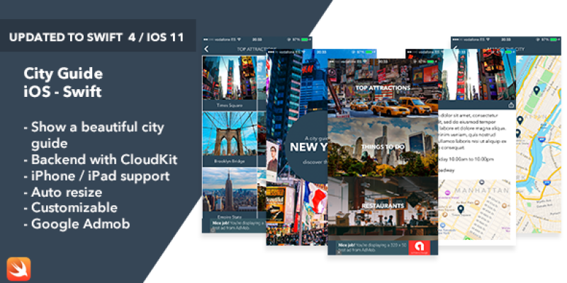 City Guide – iOS Swift App