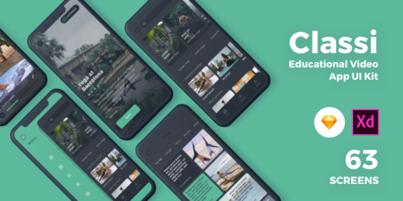 Classi – Educational App UI Kit