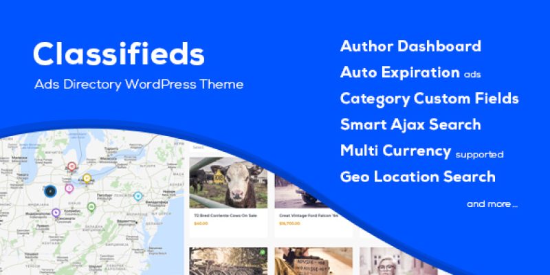 Classifieds – Classified Ads WordPress Theme