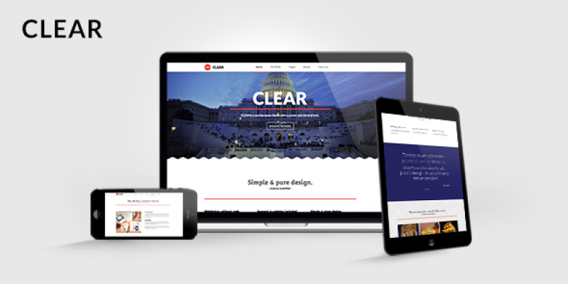 Clear – Multipurpose Muse Template