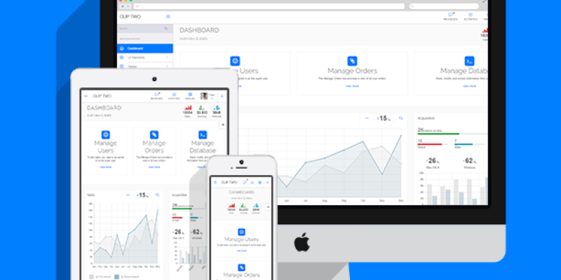 Clip-Two – Bootstrap Admin Template with AngularJS