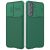 CloudVally Samsung Galaxy S21 Case with Camera Cover, Full-Body Protective & Slim Fit, Camera Protection Case Only for Samsung Galaxy S21 5G 6.2 inch (2021 Release)-Green