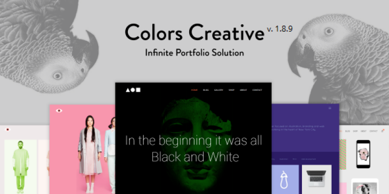 Colors Creative – Portfolio for Freelancers & Agencies