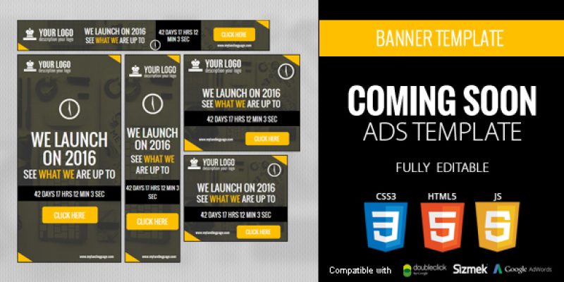 Coming Soon Ads Template