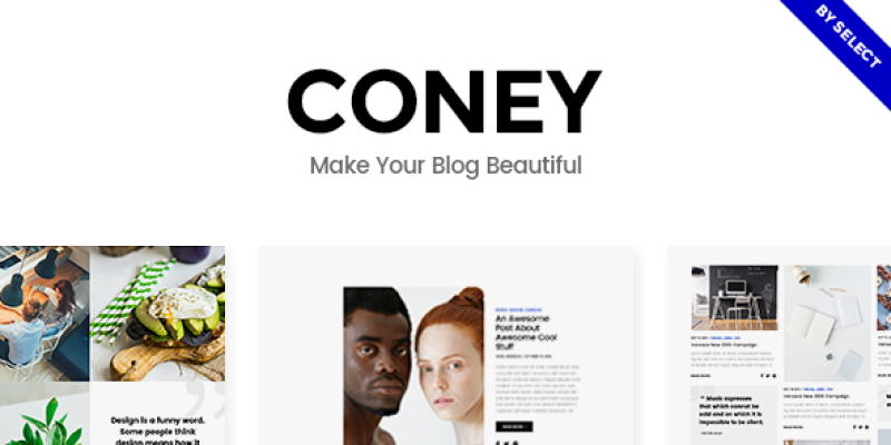 Coney – Blog Theme