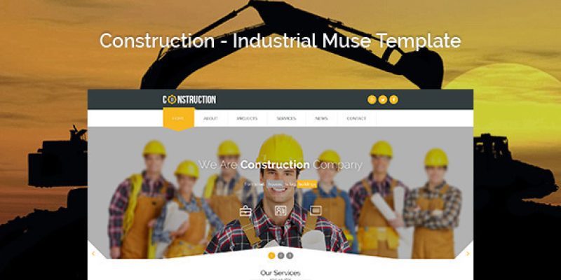 Construction – Industrial Muse Template