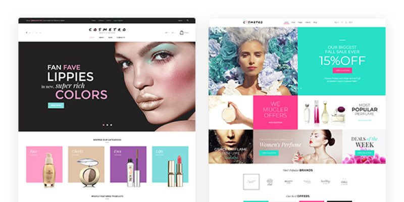 Cosmetro – Cosmetics Store Elementor WooCommerce Theme
