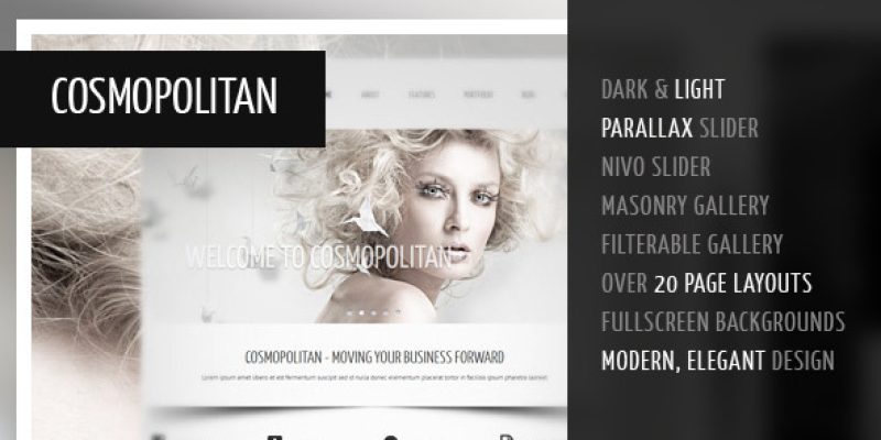 Cosmopolitan – Professional Business HTML Theme