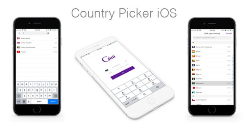 Country Picker iOS