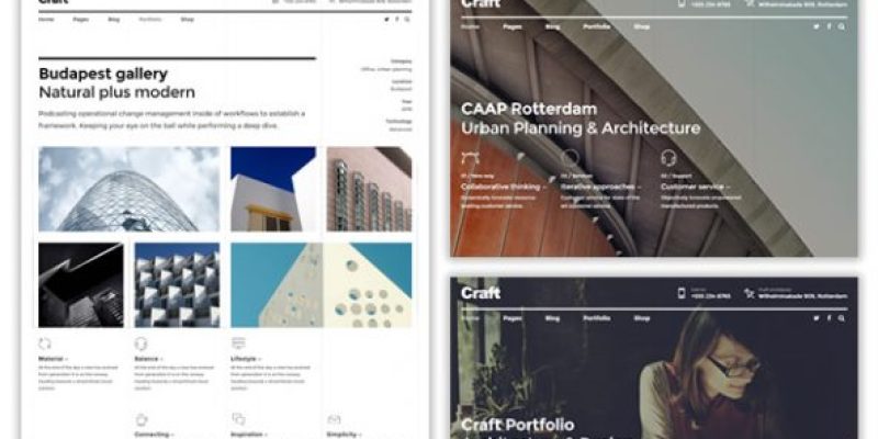 Craft Portfolio – Architecture & Design