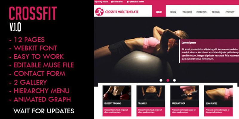 Crossfit Muse Template
