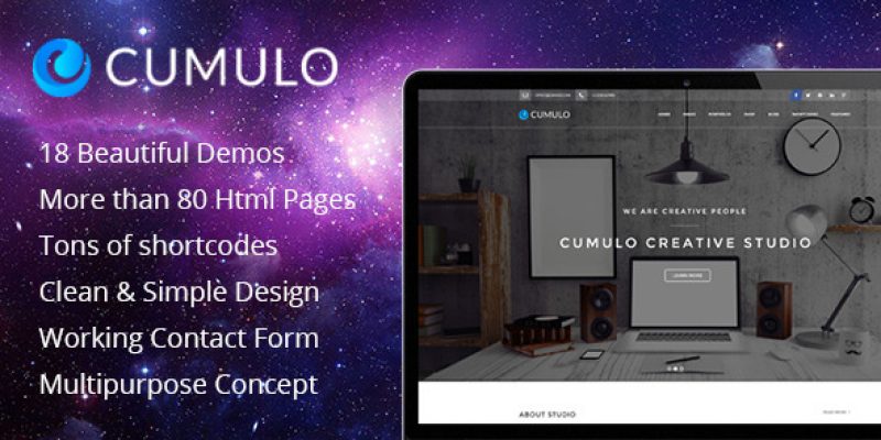 Cumulo – Multipurpose HTML Theme