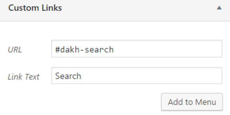Dakh Search — Fullscreen Overlay Search
