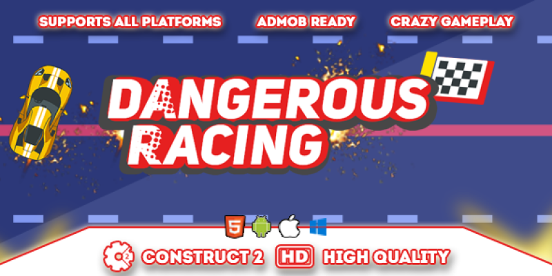 Dangerous Racing – HTML5 Game