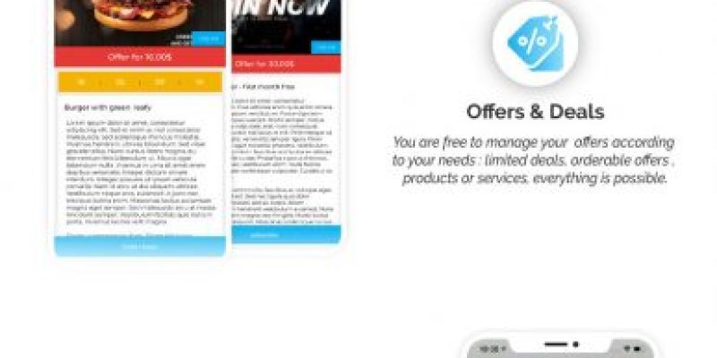 Dealify iOS + Android – Stores, Offers, Deals & Advanced Order System